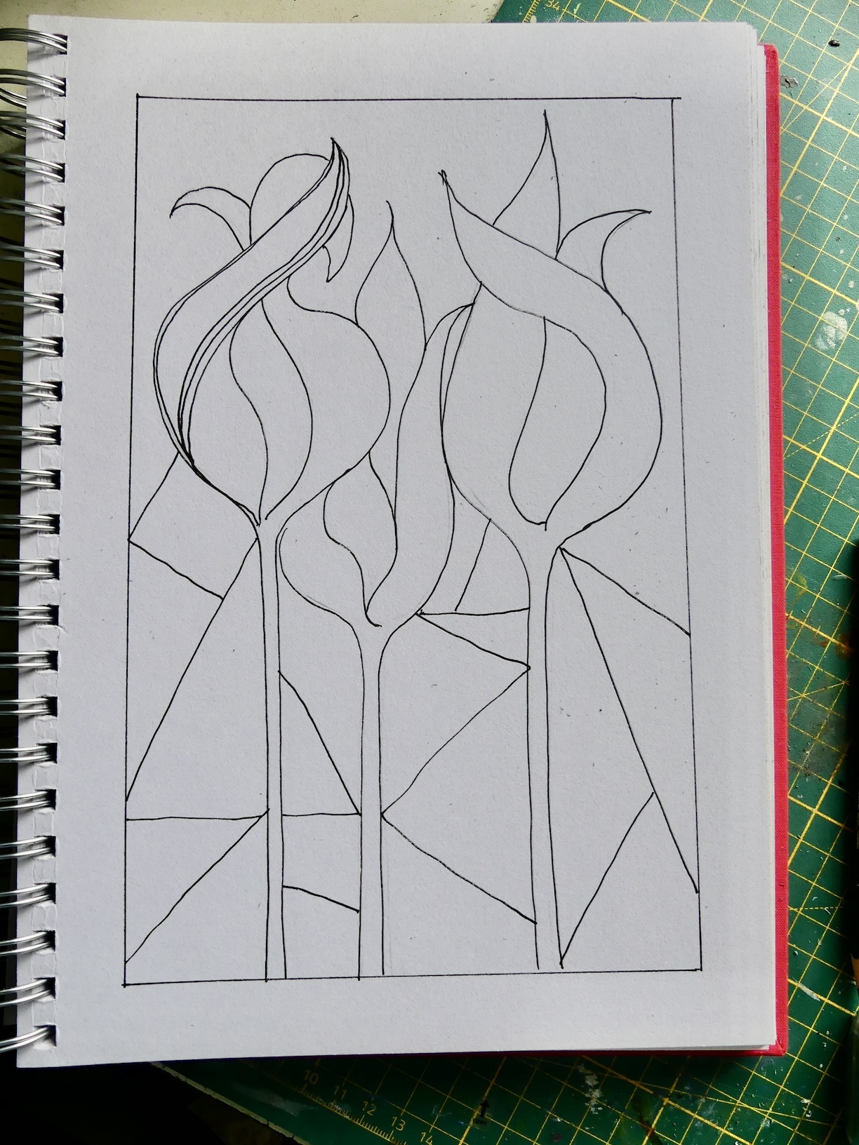 Zentangle- So fange ich damit an, einfach zeichnen