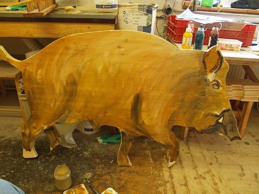 Das Wildschwein...