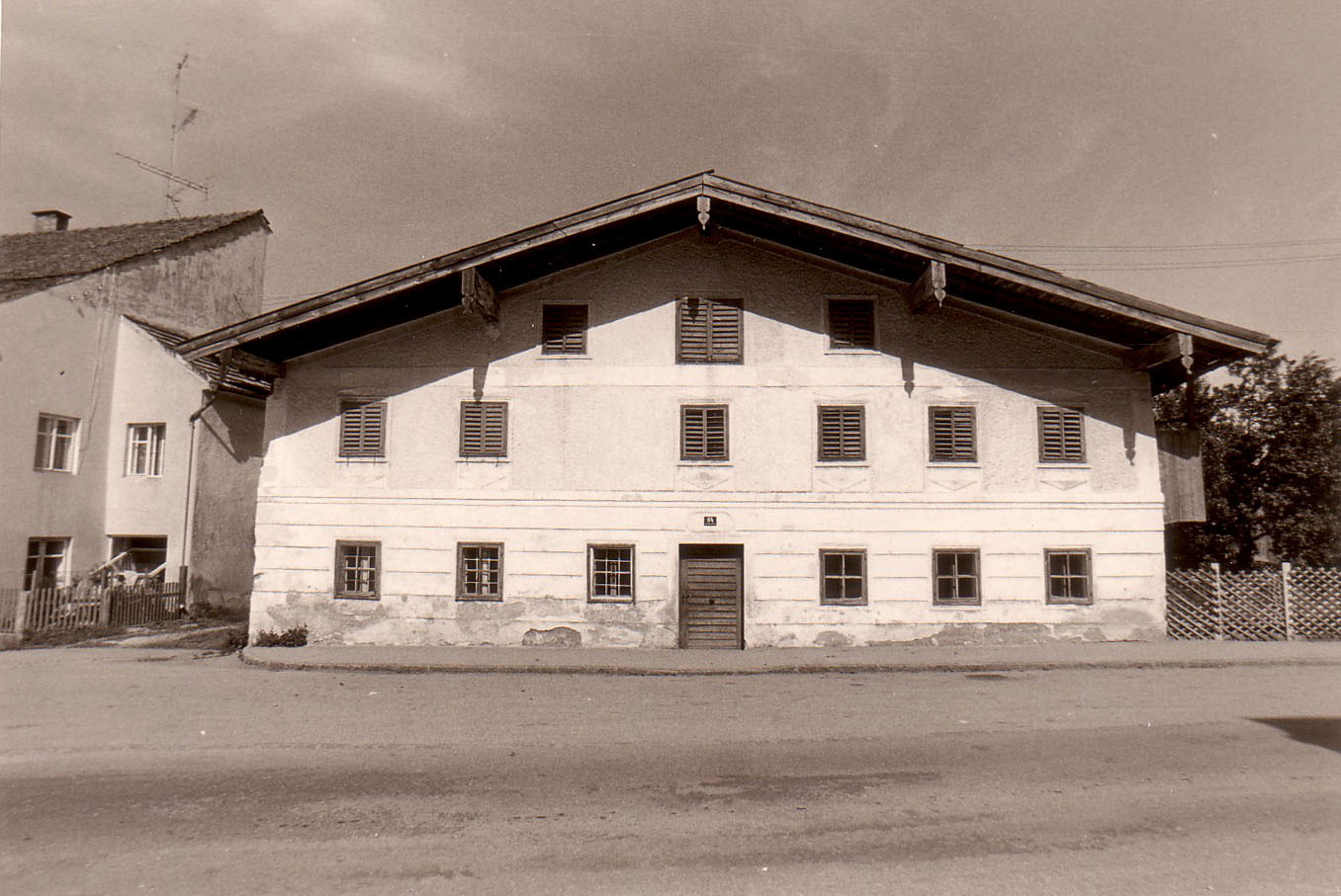 Das Weisgerber-Haus, heute steht hier die Volksbank