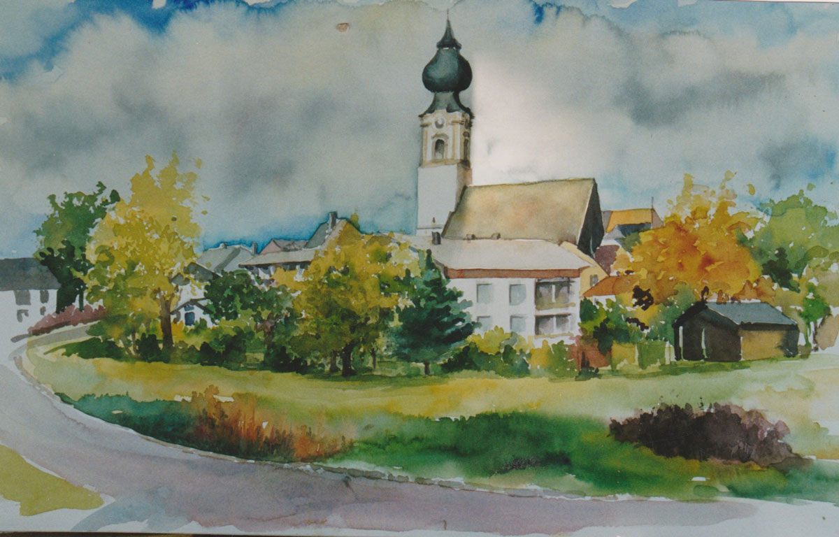So war`s einmal, heute verbaut, St. Georgen