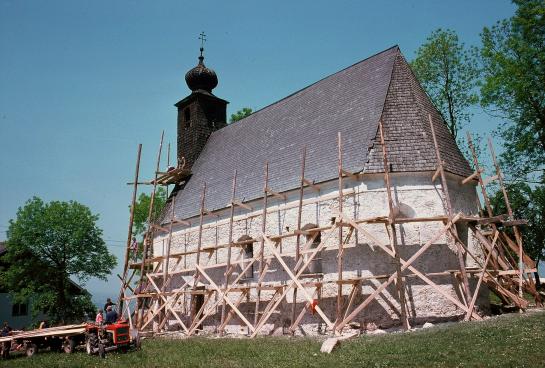 Berger Kirche, Renovierung, Blim