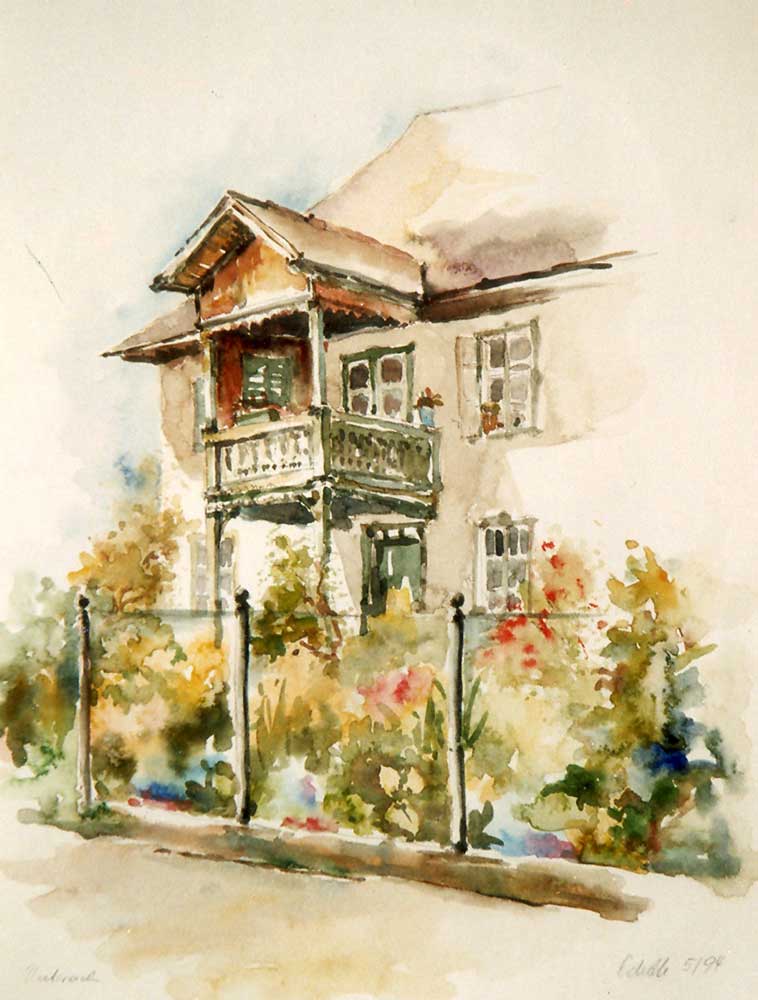 Altes Haus in Unterach (steht nicht mehr)