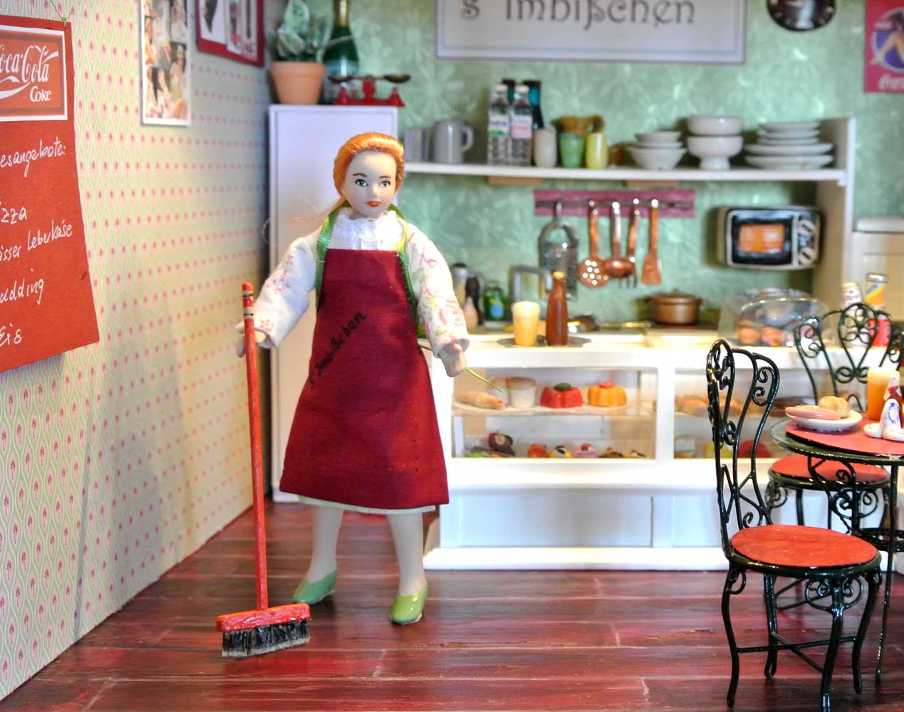 Violetta, die neue im Ibißchen, auch eine neue Bekleidunggibt es nun...