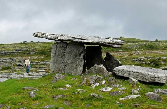 Poulnabrone Dolmen, rund 5000 Jahre alt